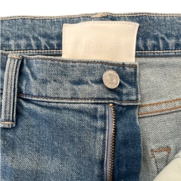 MOTHER High Waisted Rider Ankle in Salt of the Earth - 32 - Picture 6 of 13